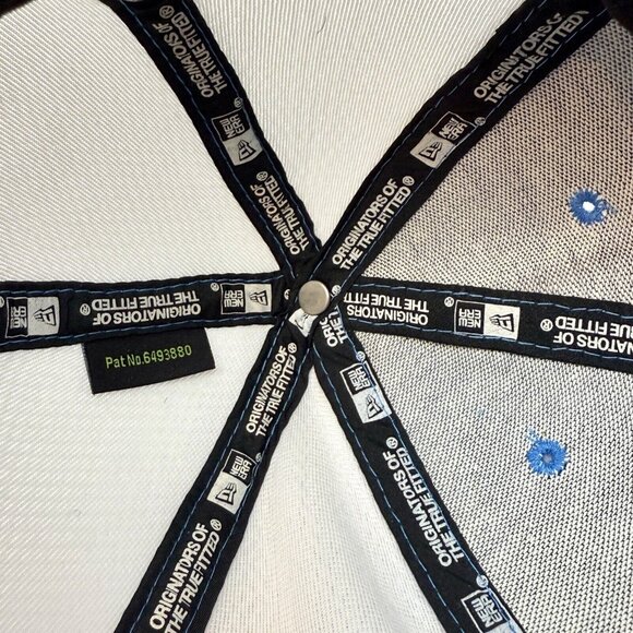 New Era Official UCLA Licensed Size Medium/Large Baseball Cap Hat Blue White - Picture 10 of 11